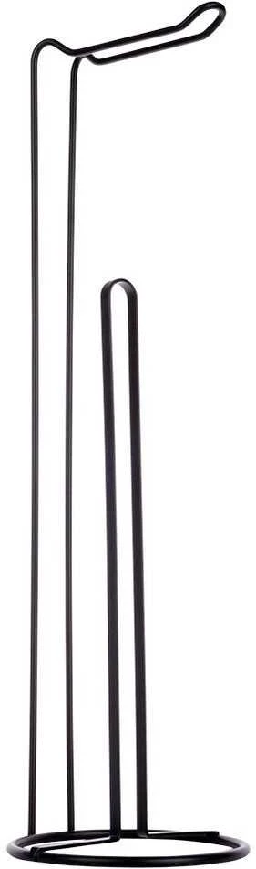 Tualetinio popieriaus laikiklis Vilde 54 cm, juodas
