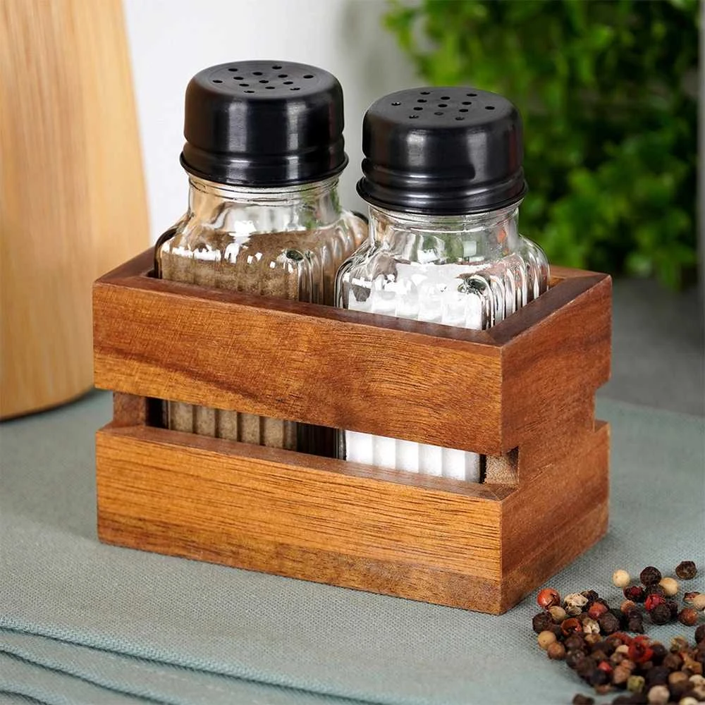 Prieskonių rinkinys Vilde su druskine ir pipirine, 60 ml