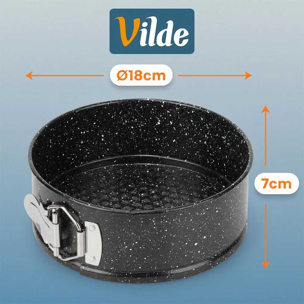 Vilde Pyragų forma 18 cm Granitinė Suktinė