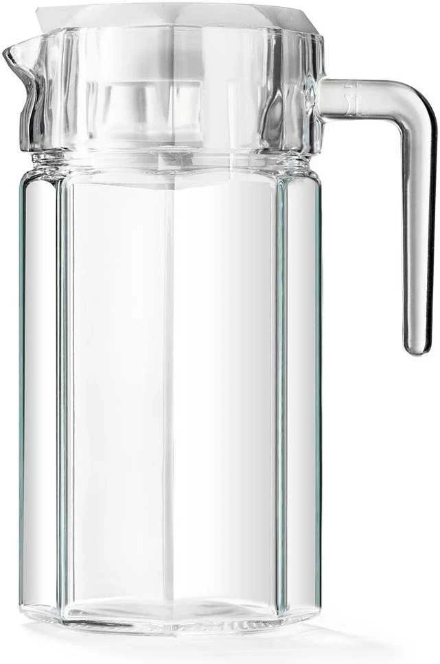 Vilde Ąsotis stiklinis su dangčiu 1,5 l