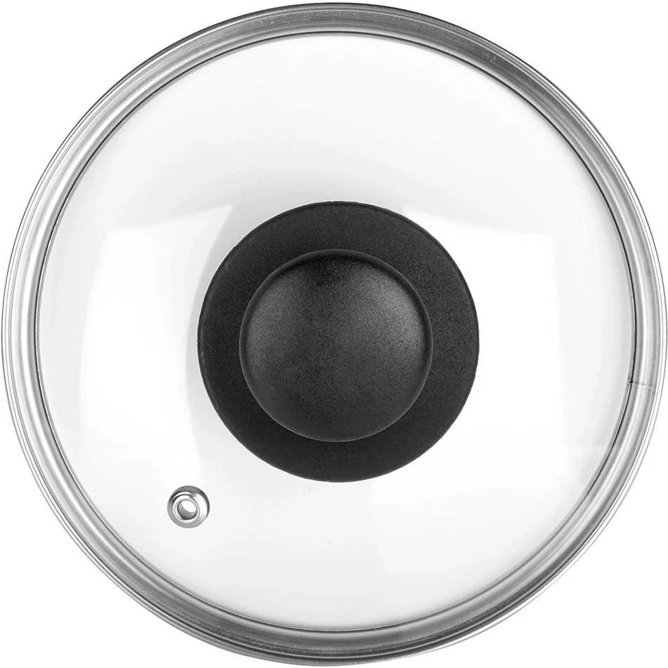 Granchio Italia Vilde Puodo dangtis stiklinė karščiui atsparus 14 cm