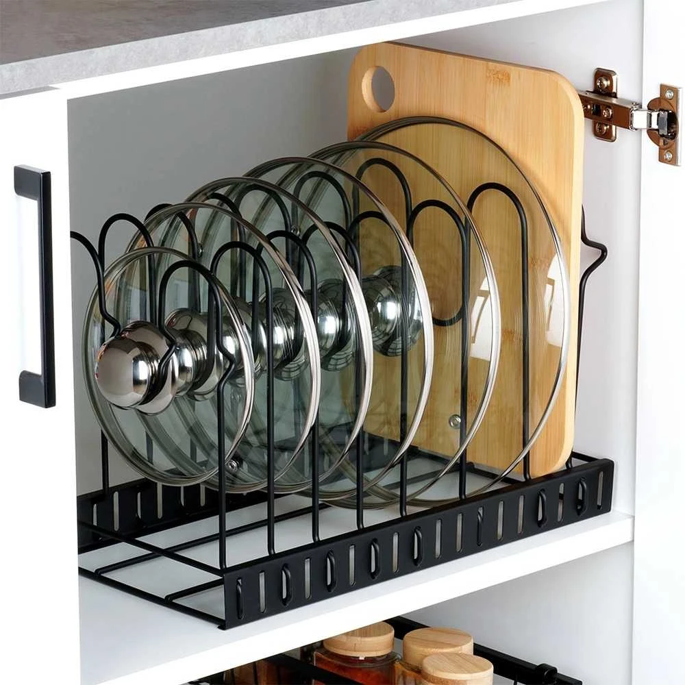 WMF Vilde metalinis juodas stovas 2 viename 47x21x38 cm