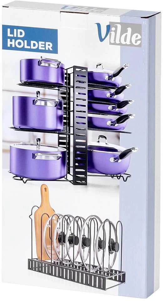 WMF Vilde metalinis juodas stovas 2 viename 47x21x38 cm