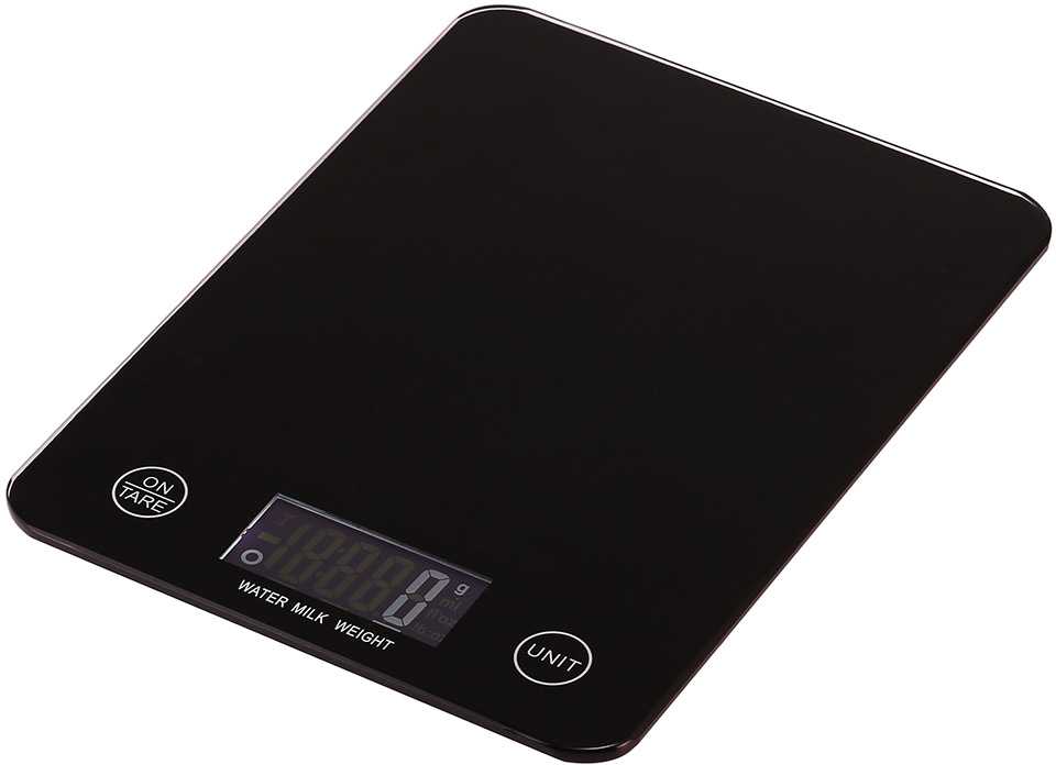 Verk Group Elektroninės virtuvinės svarstyklės su LCD ekranu, 5kg