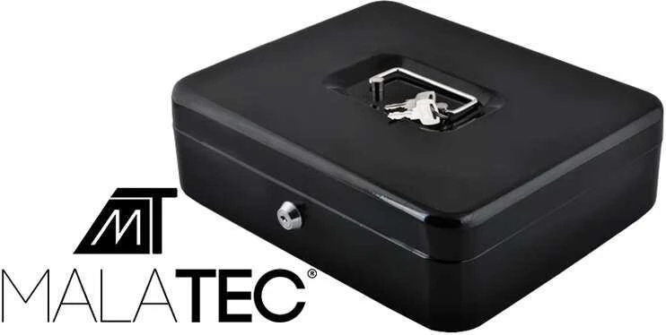 Malatec Didelė metalinė pinigų dėžutė