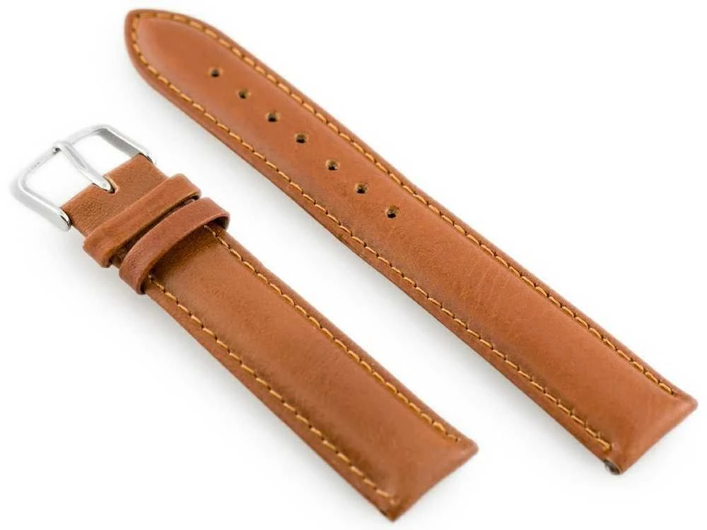 Odinis laikrodžio dirželis „Pacific W83“ – ruda – 22 mm