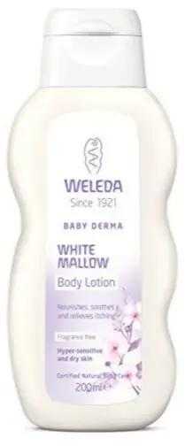 "Weleda" baltosios malvos kūno losjonas 200ml