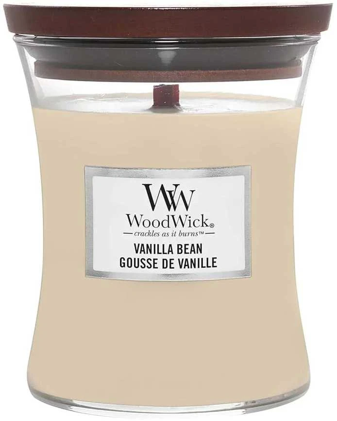 WoodWick Aromatinė žvakė (Vanilla Bean), 275 g