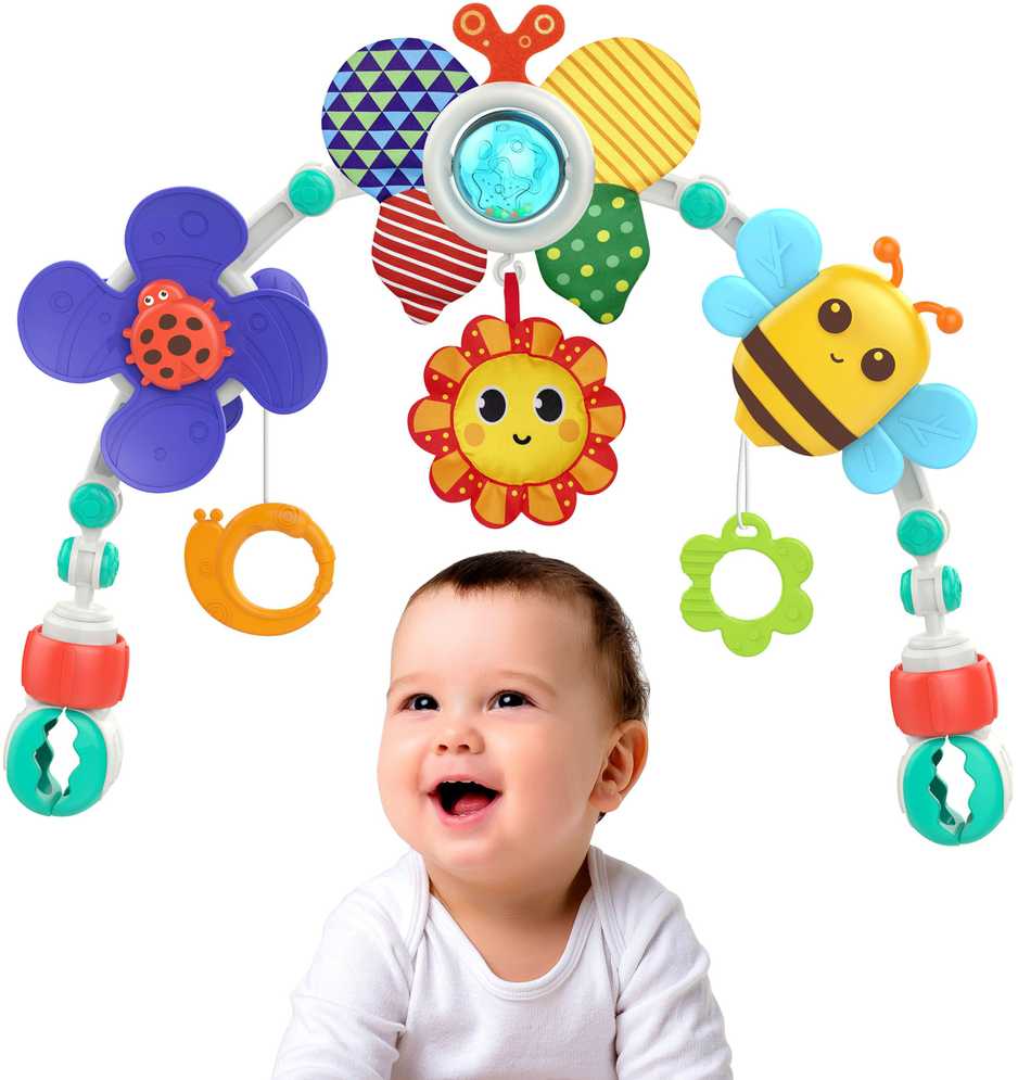 Woopie Baby WOOPIE Žaislai Lankas Su Žaislais Prie Vežimėlio Ar Lovytės
