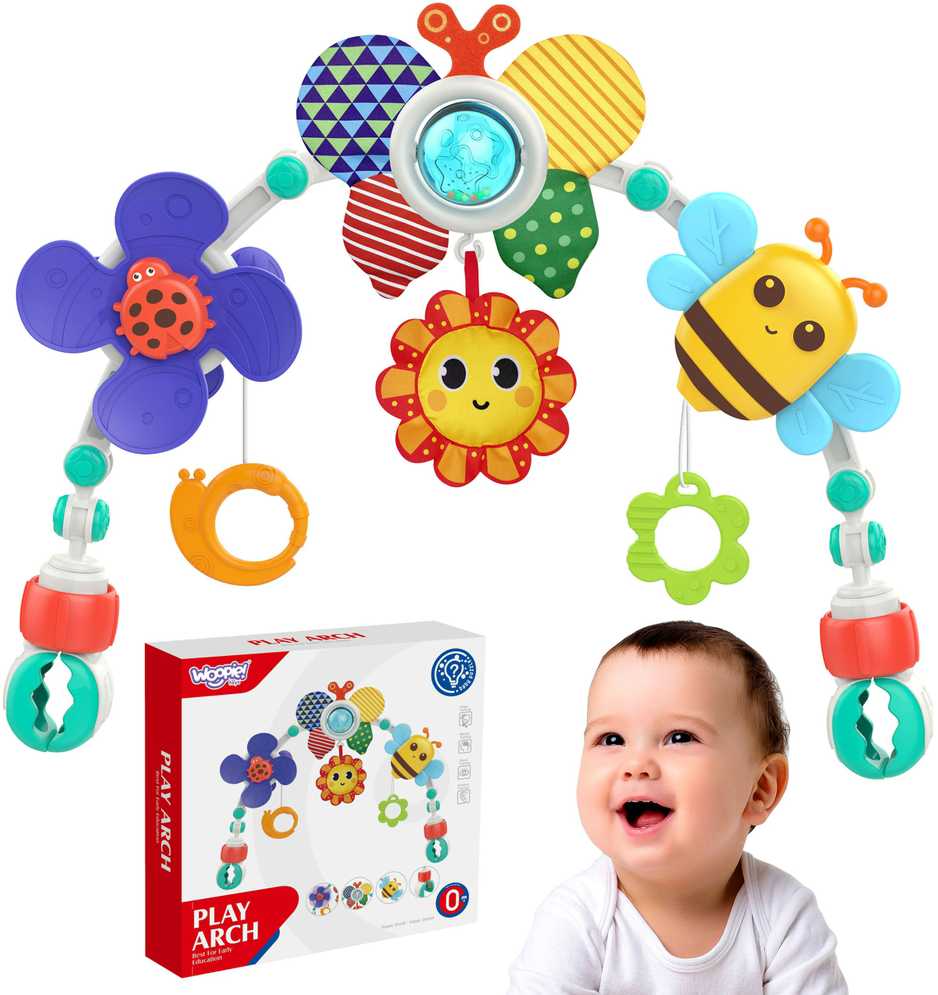 Woopie Baby WOOPIE Žaislai Lankas Su Žaislais Prie Vežimėlio Ar Lovytės