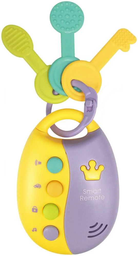 Woopie Baby WOOPIE Interaktyvūs Automobilių Klavišai su Pulteliu ir Kramtuku 2in1