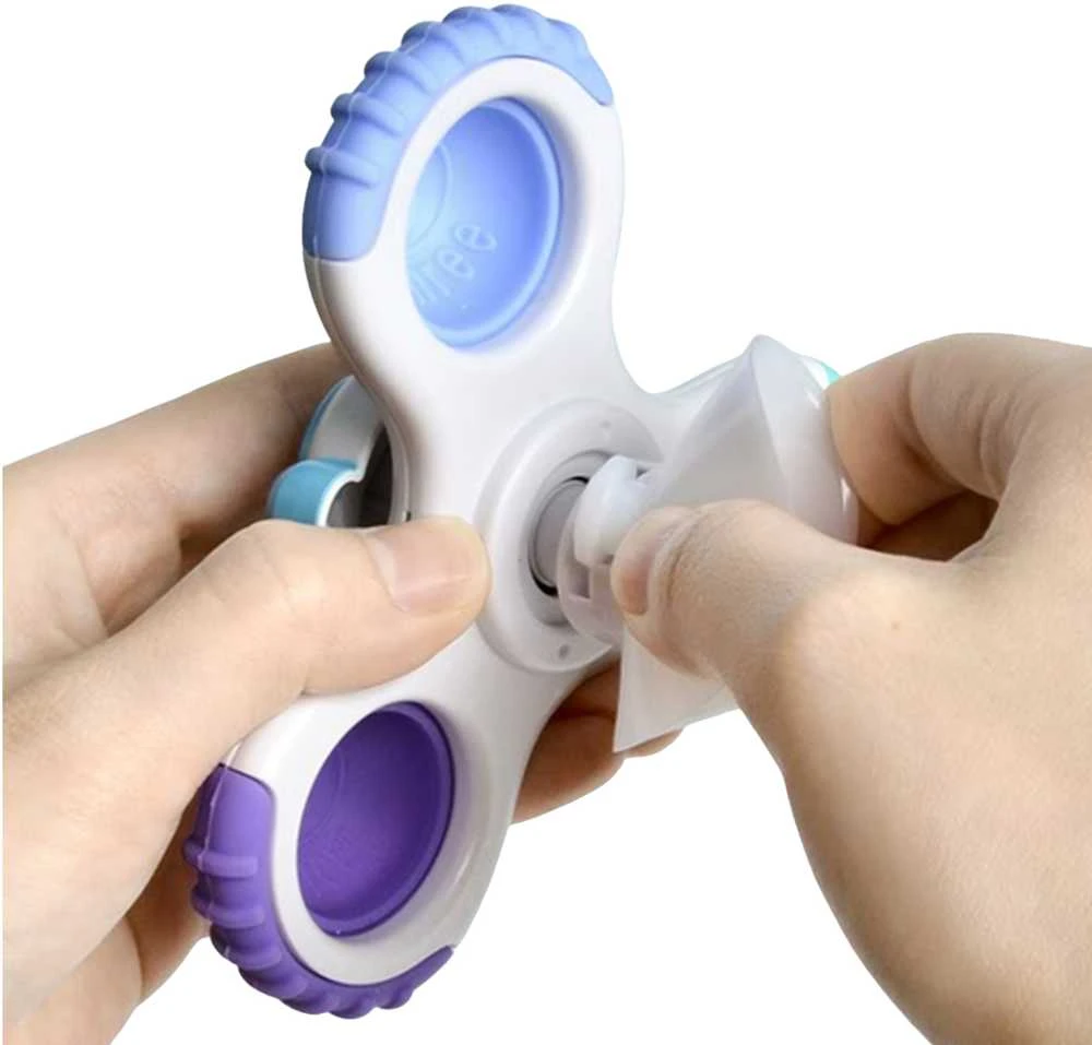 Woopie Baby WOOPIE Spin liguinė, raketa, svetimkūnis, UFO 3 vnt.