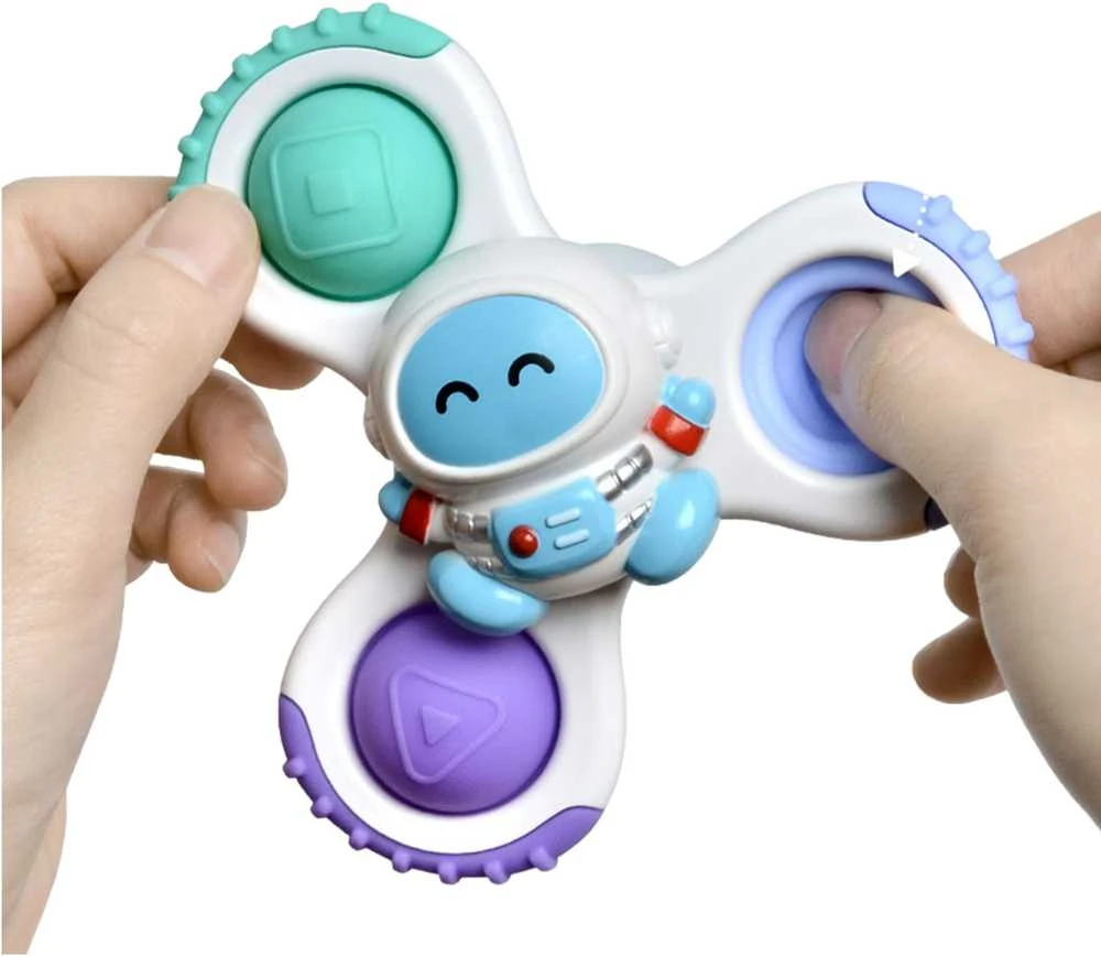 Woopie Baby WOOPIE Spin liguinė, raketa, svetimkūnis, UFO 3 vnt.