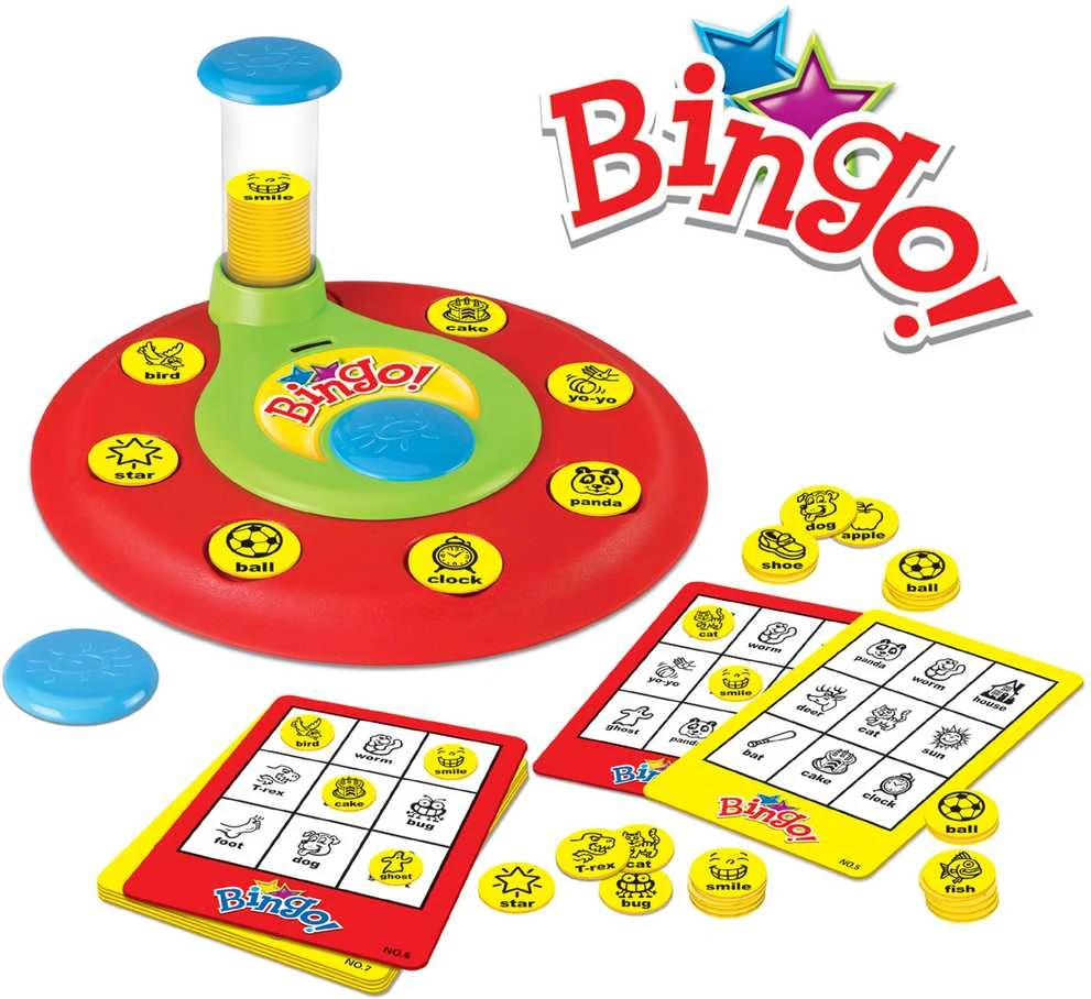 Woopie Bingo Žaidimas su Žetonais 3+