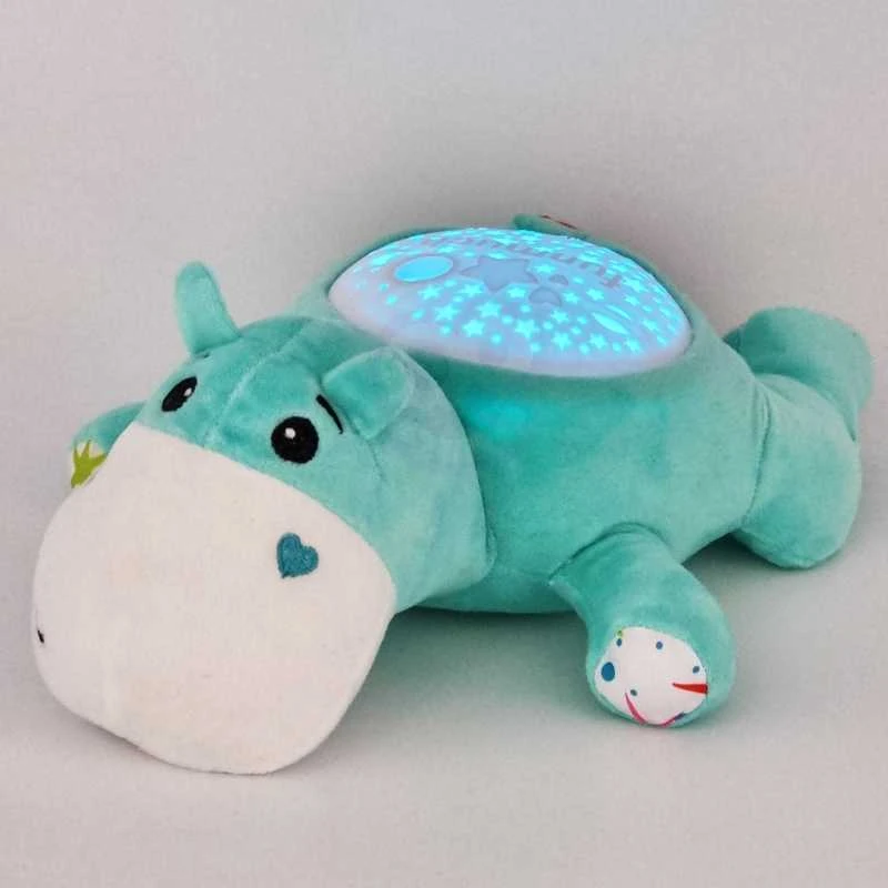 Woopie Baby Woopie Žaislas Hipopotamas 2in1: Miego Pagalbininkas su Projektoriumi