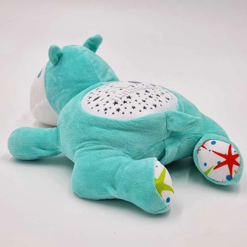 Woopie Baby Woopie Žaislas Hipopotamas 2in1: Miego Pagalbininkas su Projektoriumi