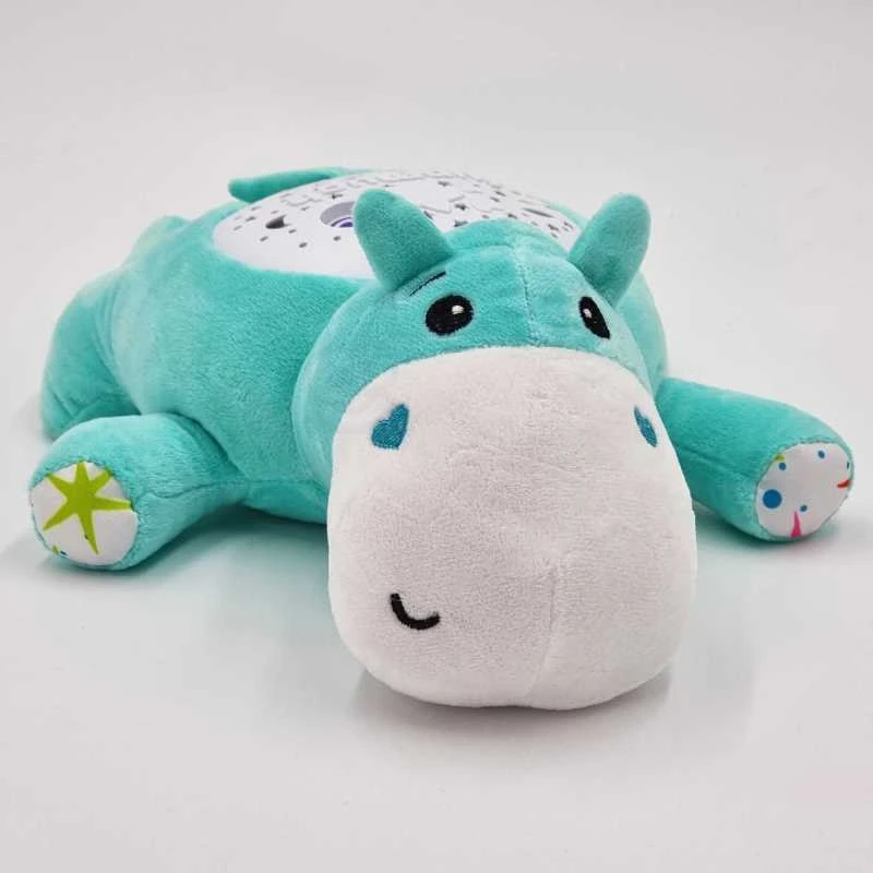 Woopie Baby Woopie Žaislas Hipopotamas 2in1: Miego Pagalbininkas su Projektoriumi