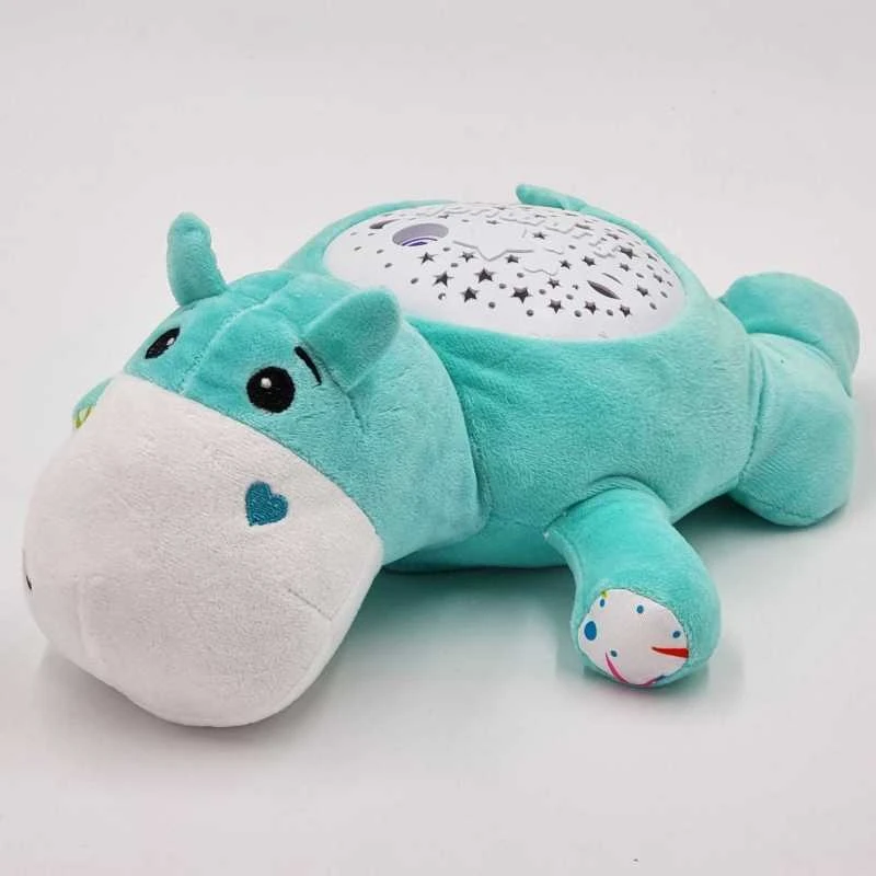 Woopie Baby Woopie Žaislas Hipopotamas 2in1: Miego Pagalbininkas su Projektoriumi