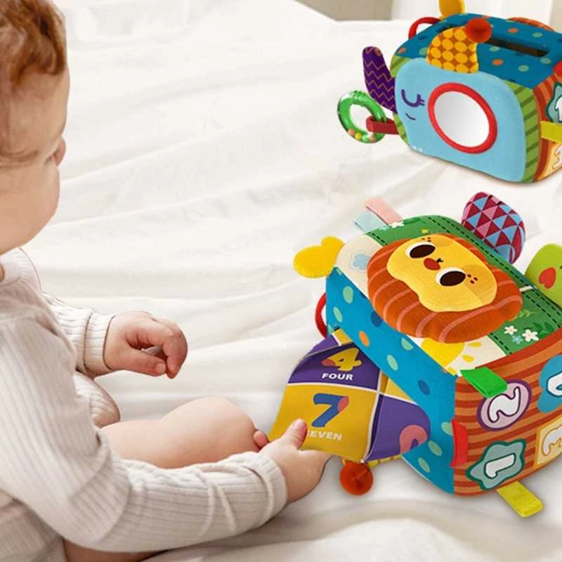 Woopie Baby Woopie Edukacinė Žaislas Pani Metka Pudełeczko Su Servetėlėmis