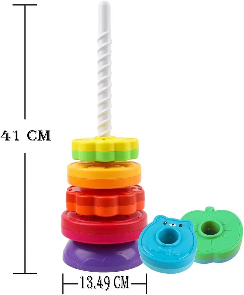 Edukacinė sensorinė piramidė WOOPIE BABY