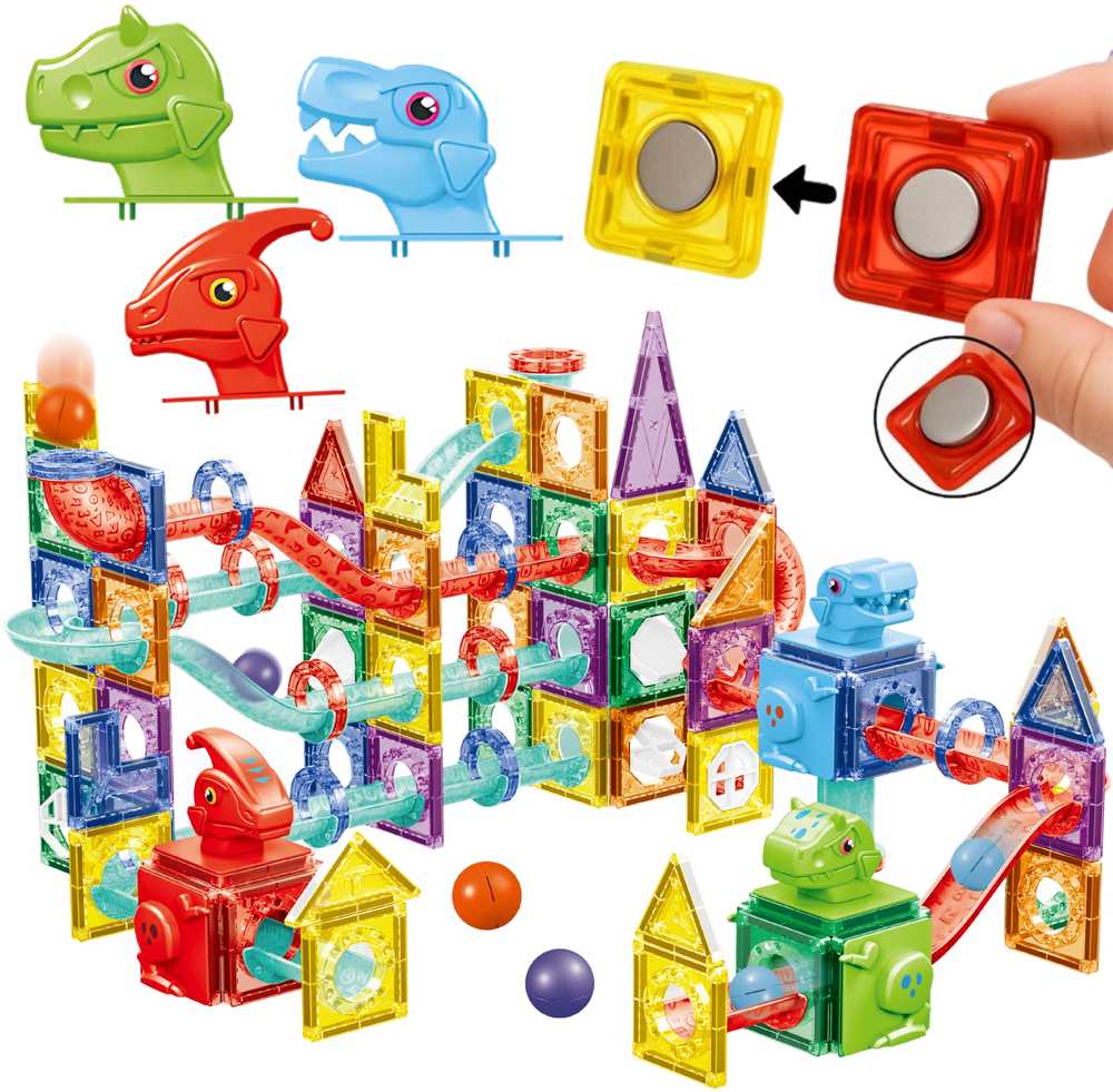 WOOPIE Magnetinės Konstruktoriaus Kaladėlės 3D