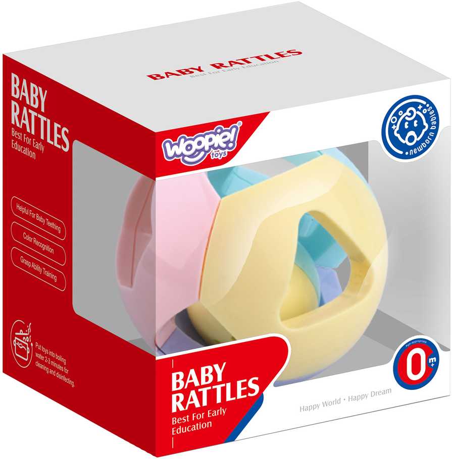Woopie Baby WOOPIE GryBelė Kula 0m+ Pastelinė