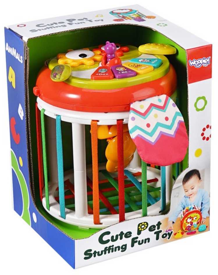 WOOPIE BABY interaktyvus sensorinis edukacinis kubas 1452