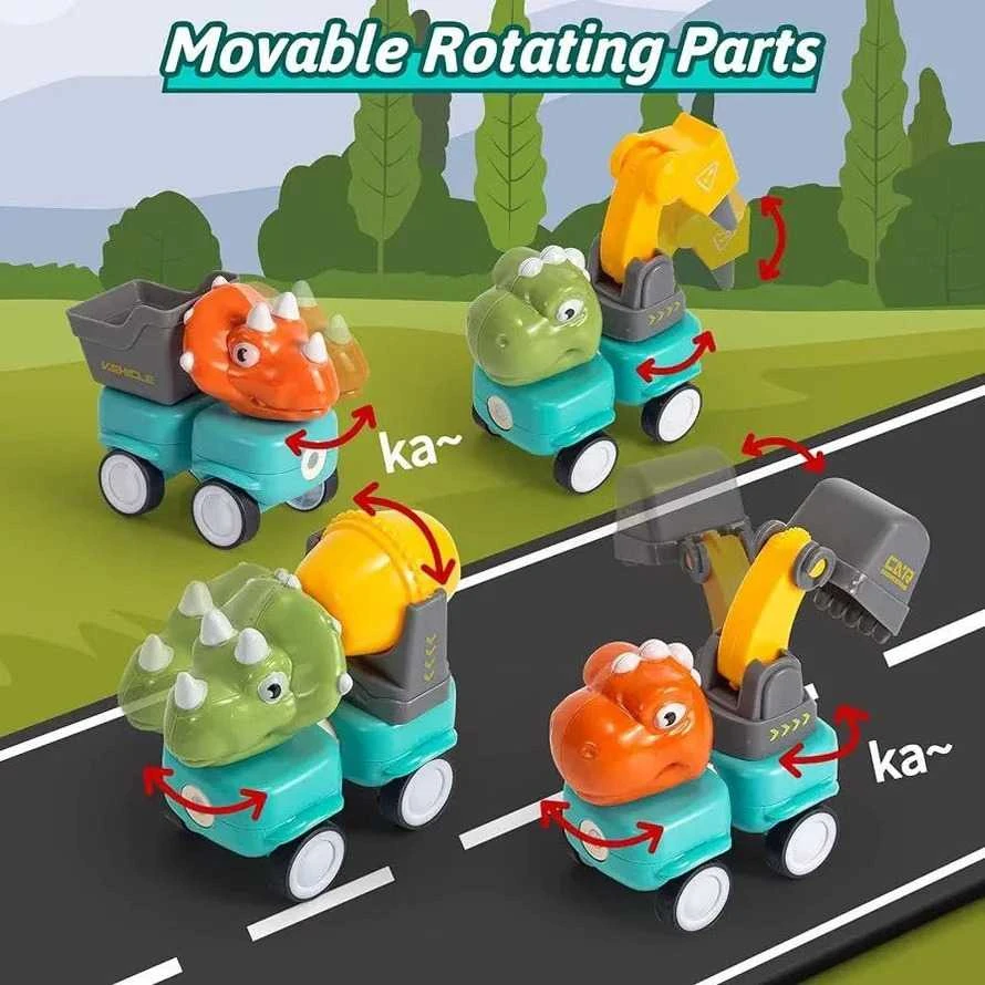 WOOPIE Konstruktoriai Magnetiniai Dinozaurai 84 el.