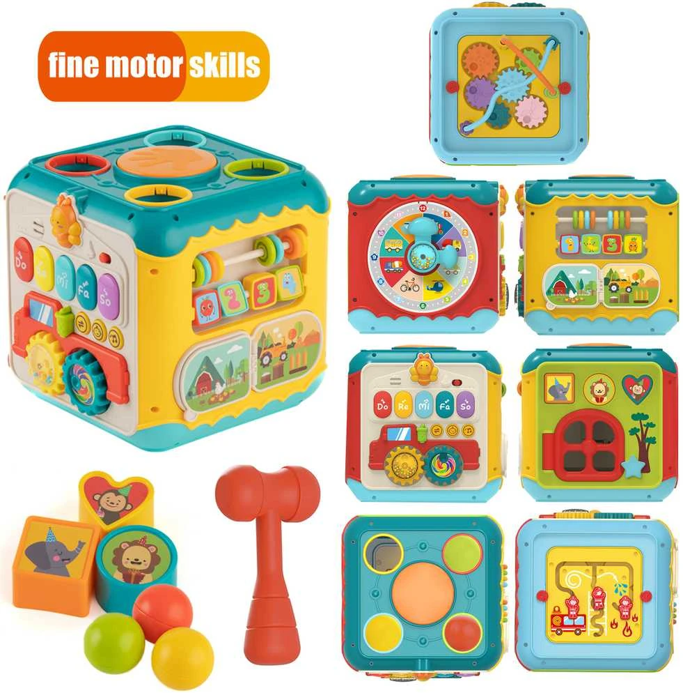 Woopie Baby WOOPIE Žaislas Aktyvumo Dėžė 6-in-1 18m+
