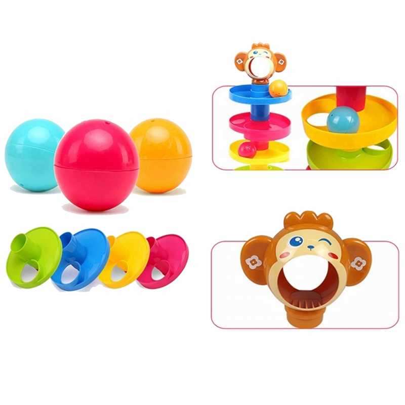 Woopie Baby WOOPIE Kulodromas Spiralinė Pilo Toras + 3 Kulkių