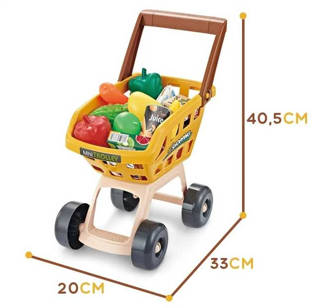 Woopie Žaislas Supermarketas su Vežimėliu ir Priedais