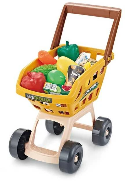 Woopie Žaislas Supermarketas su Vežimėliu ir Priedais