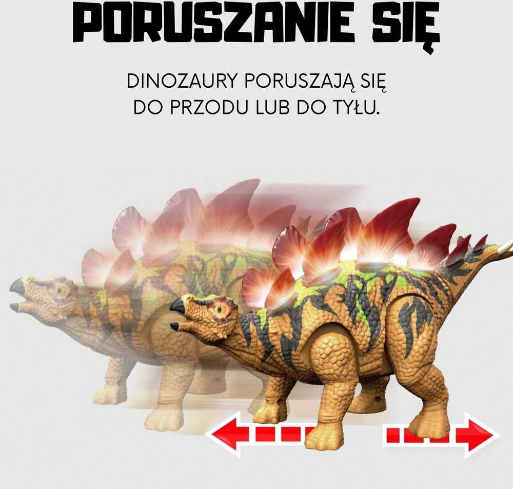 Woopie RC Robotas Dinozauras Stegozauras su nuotolinio valdymo funkcija