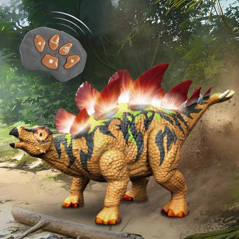 Woopie RC Robotas Dinozauras Stegozauras su nuotolinio valdymo funkcija