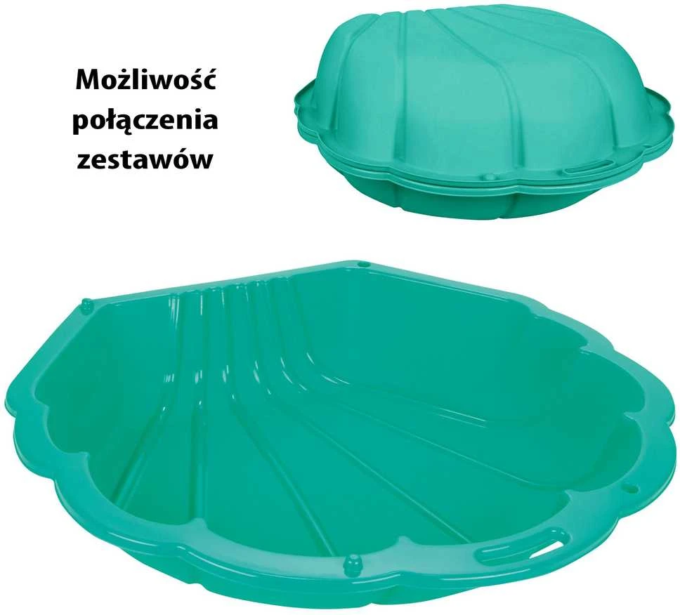 „Woopie Sandbox“ baseino žalias apvalkalas 3in1 sausas baseinas 1 vnt.