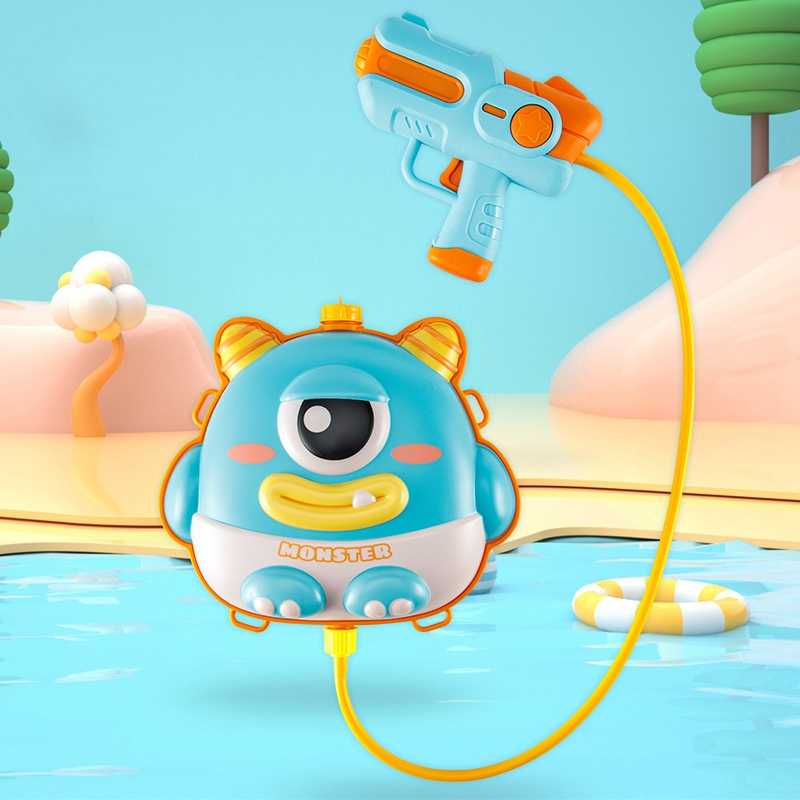 WOOPIE Vandens pistoletas su UFO MONSTER kuprine - 2,1 l talpa