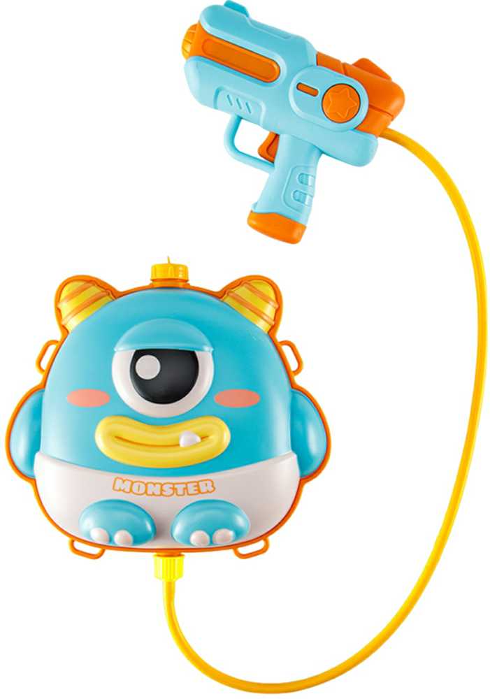 WOOPIE Vandens pistoletas su UFO MONSTER kuprine - 2,1 l talpa