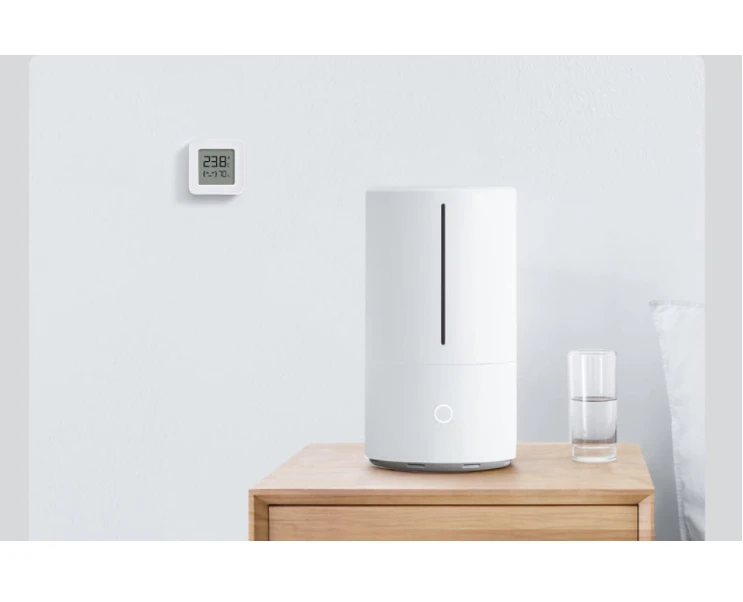 Jutiklis Xiaomi Mi Temperature and Humidity Monitor 2, baltas