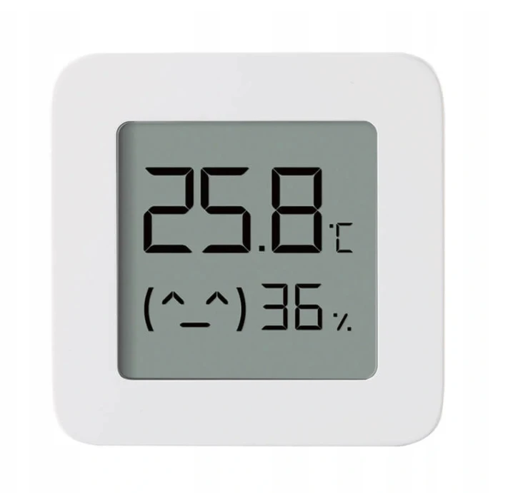 Jutiklis Xiaomi Mi Temperature and Humidity Monitor 2, baltas