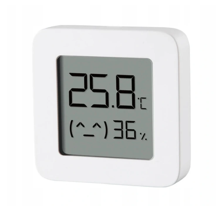 Jutiklis Xiaomi Mi Temperature and Humidity Monitor 2, baltas