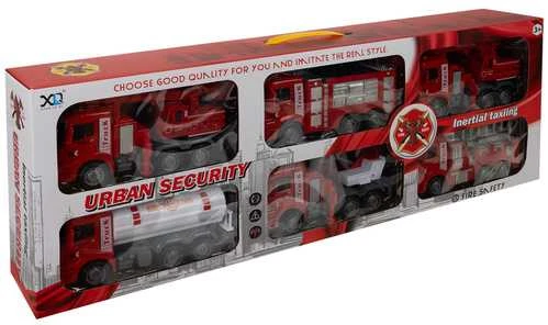 Iso Trade Fire brigade car set 26305