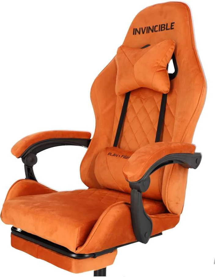 Žaidimų kėdė „Invincible”, oranžinės spalvos