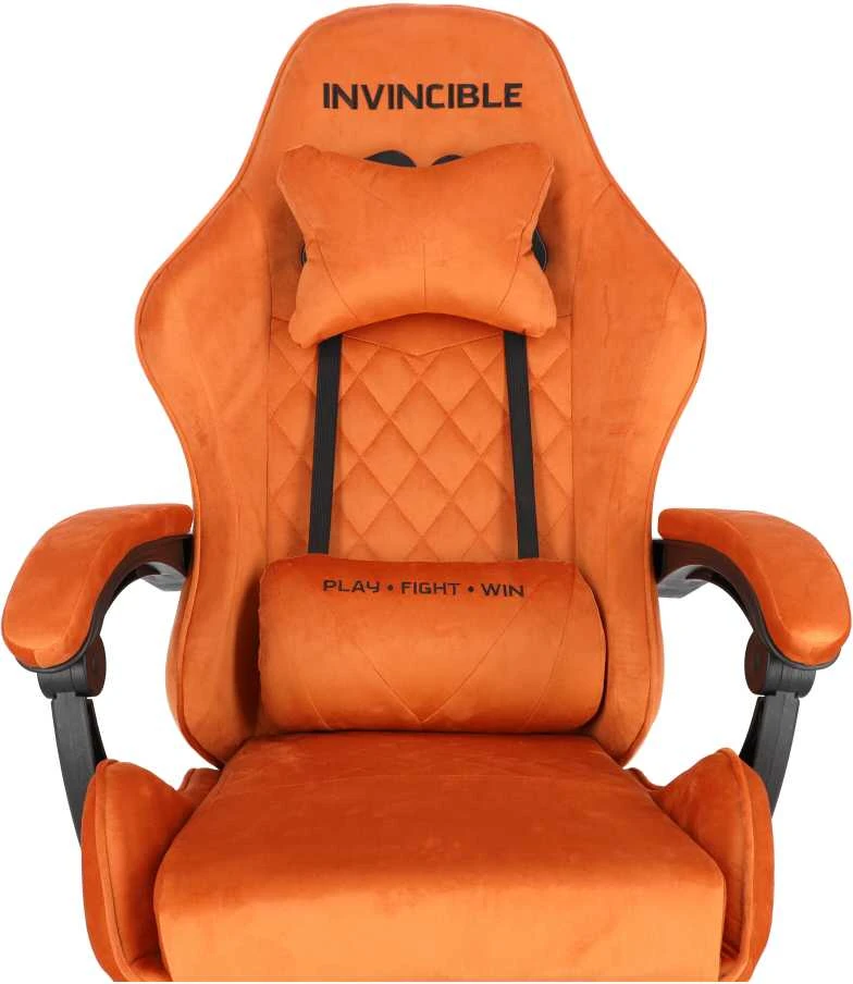 Žaidimų kėdė „Invincible”, oranžinės spalvos