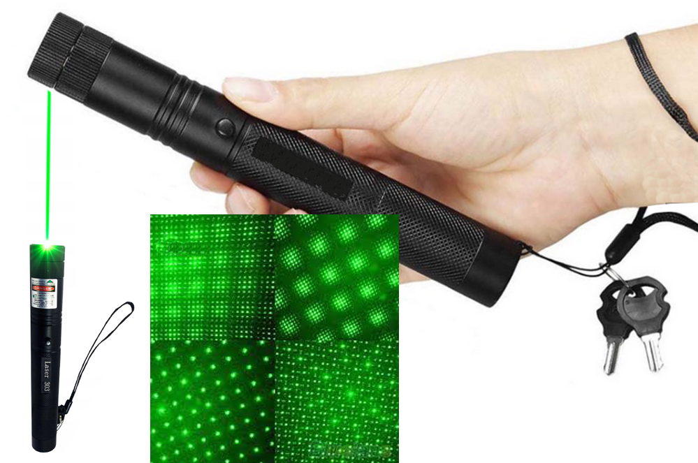Žalias taškinis lazeris 1200mAh