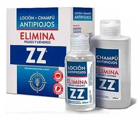 Zz Pack Lotion 100ml Šampūnas nuo utėlių 125ml