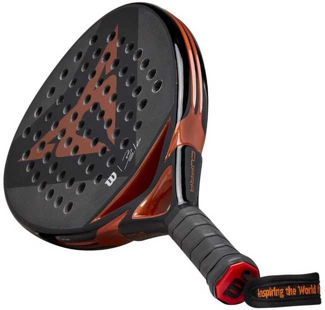 Padel raketė WILSON x CUPRA V1 Bela 3K 365g