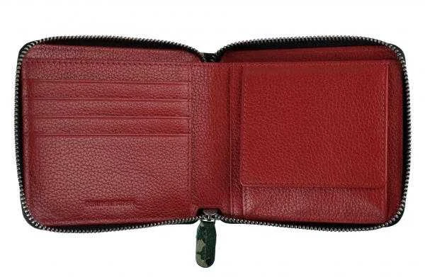 Raudona Zippo 2006055 odinė piniginė atvira
