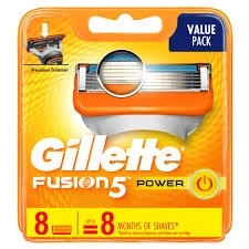 „Gillette Fusion5 Power“ pakaitinis peiliukas vyrams, 1 vnt. pakuotė