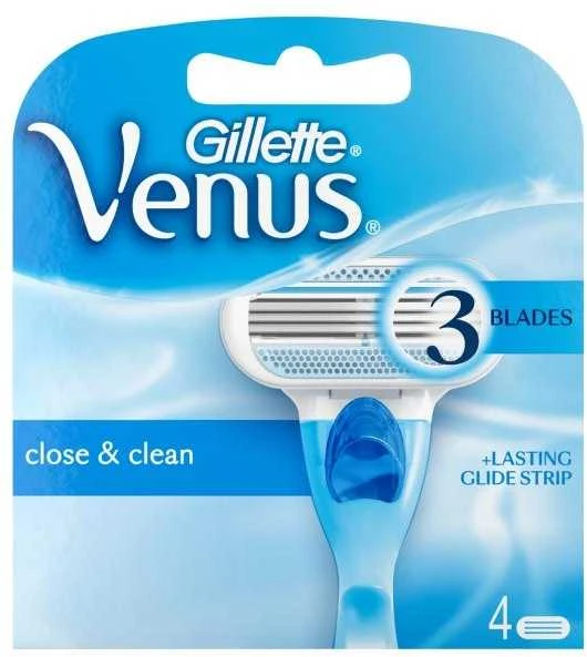 Gillette Skustuvo galvutės VENUS Smooth, 4 vnt.