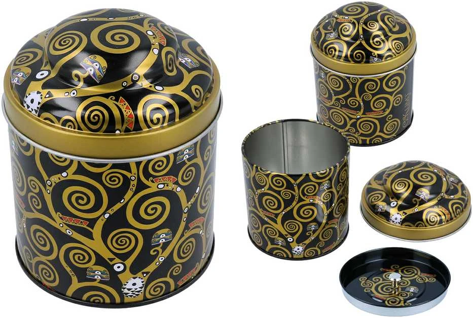 Camani Carmani dėžutė arbatai G.Klimt "Gyvenimo medis"1vnt 9x11cm